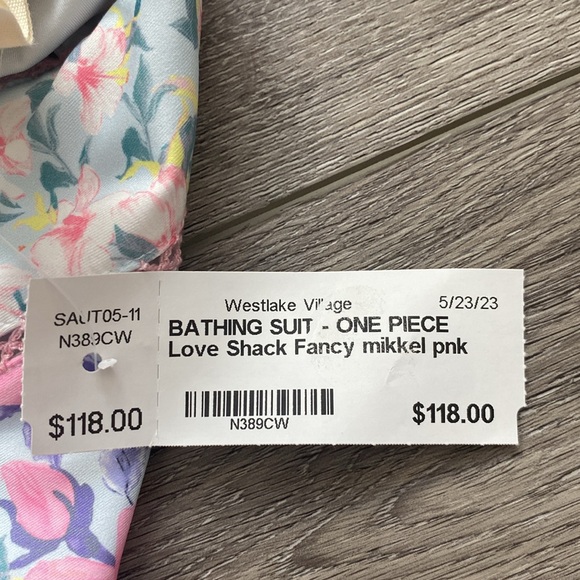 LoveShackFancy One Piece bathing suit size XL - Picture 5 of 11